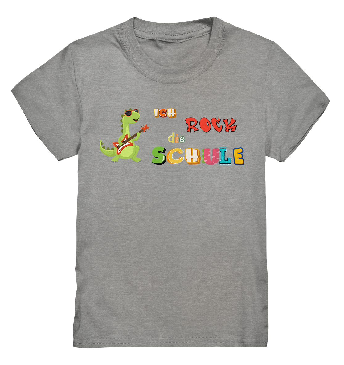 Schulanfang- Ich rock die Schule Dino - Kids Premium Shirt