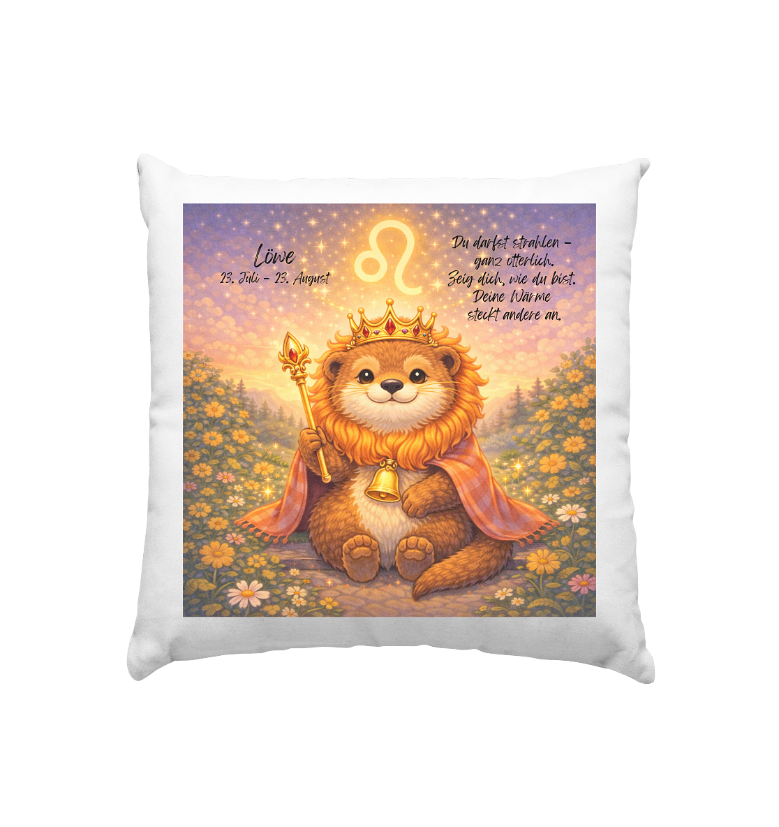 Horoskop Kissen Löwe - Kissen 40x40cm