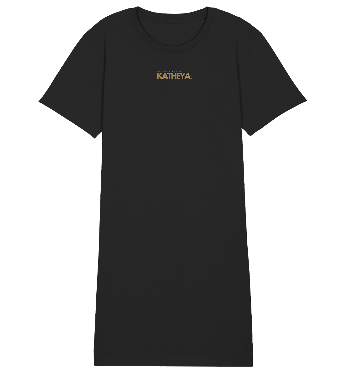 KATHEYA - GOLD - Ladies Organic Shirt Dress