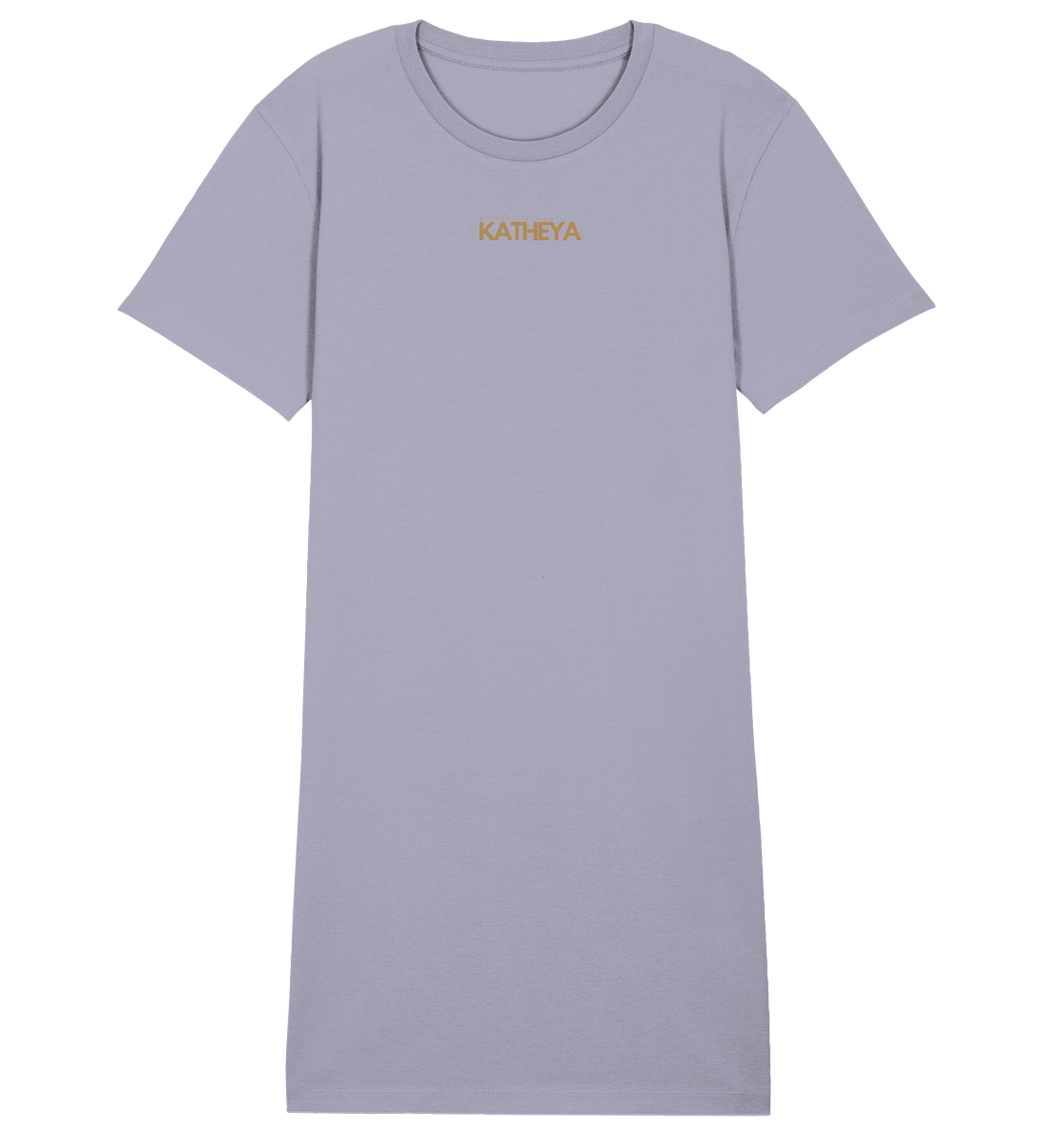 KATHEYA - GOLD - Ladies Organic Shirt Dress