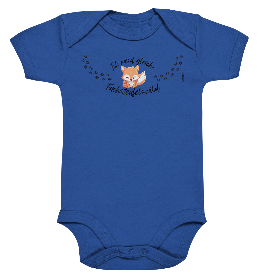 Ich werd gleich Fuchsteufelswild - Organic Baby Bodysuit