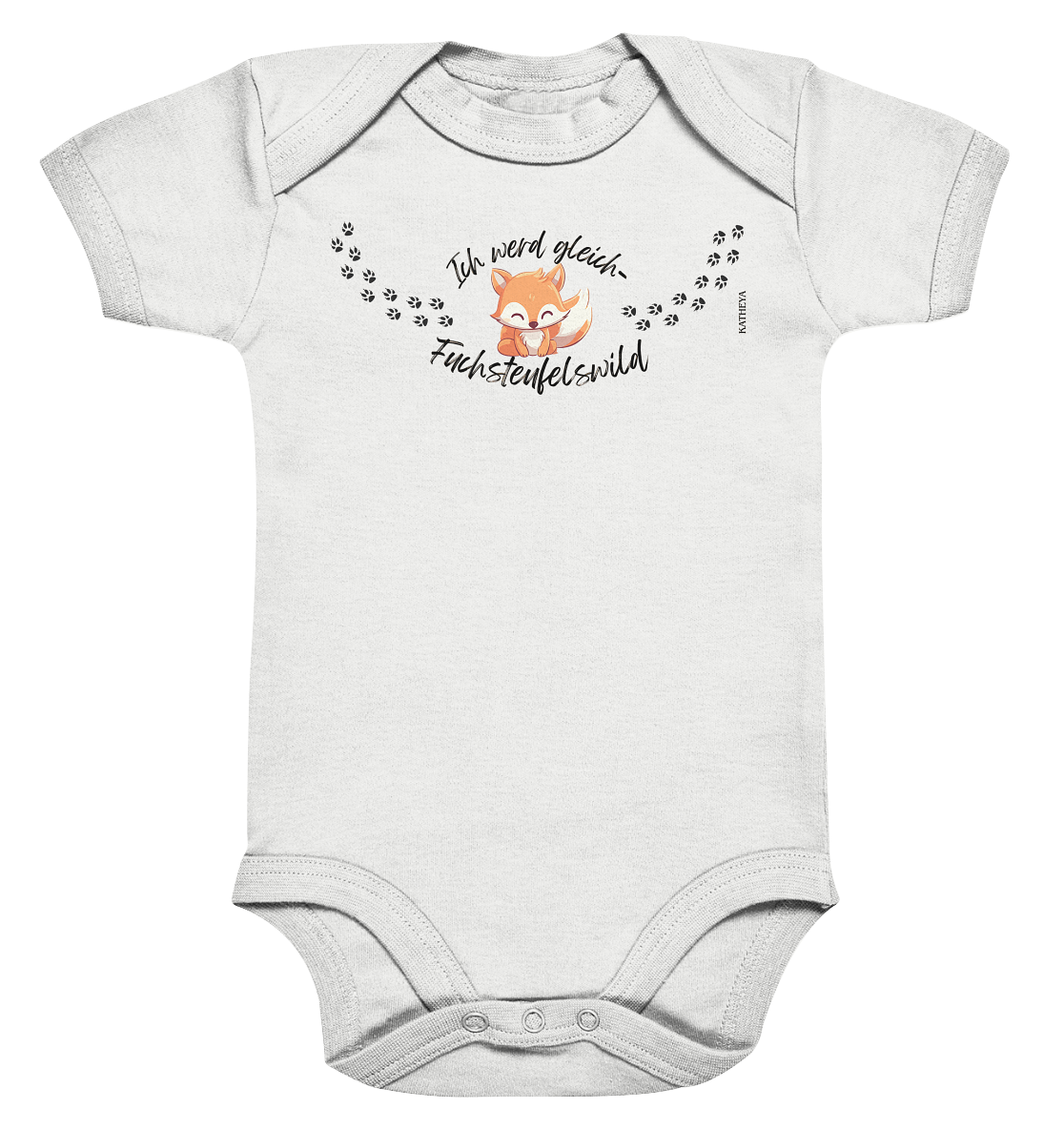 Ich werd gleich Fuchsteufelswild - Organic Baby Bodysuit