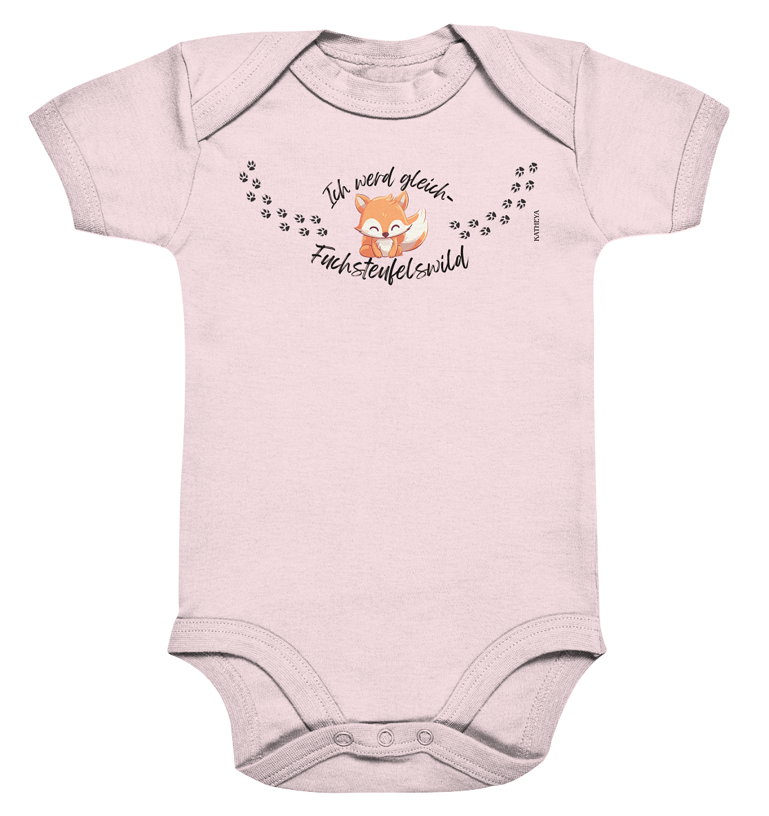 Ich werd gleich Fuchsteufelswild - Organic Baby Bodysuit