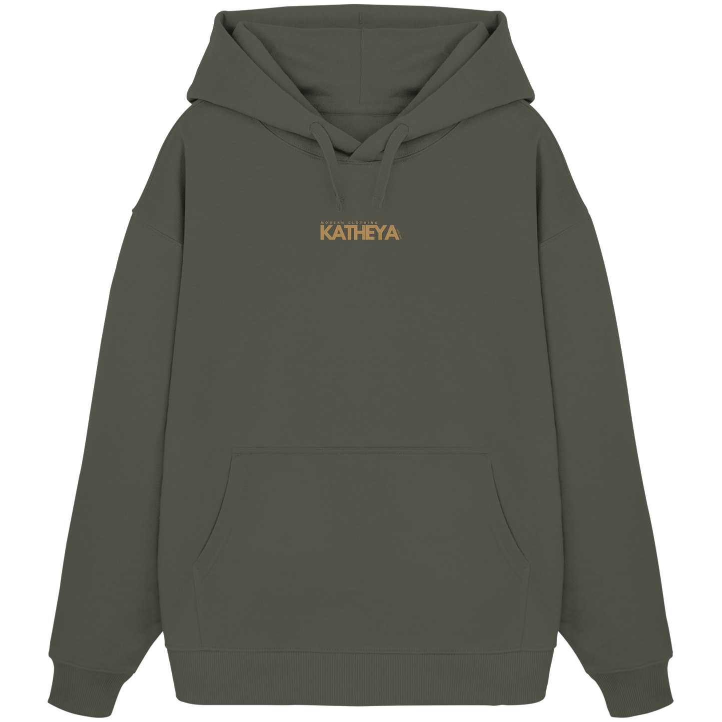 KATHEYA-Gold Hoodie - Organic Oversize Hoodie