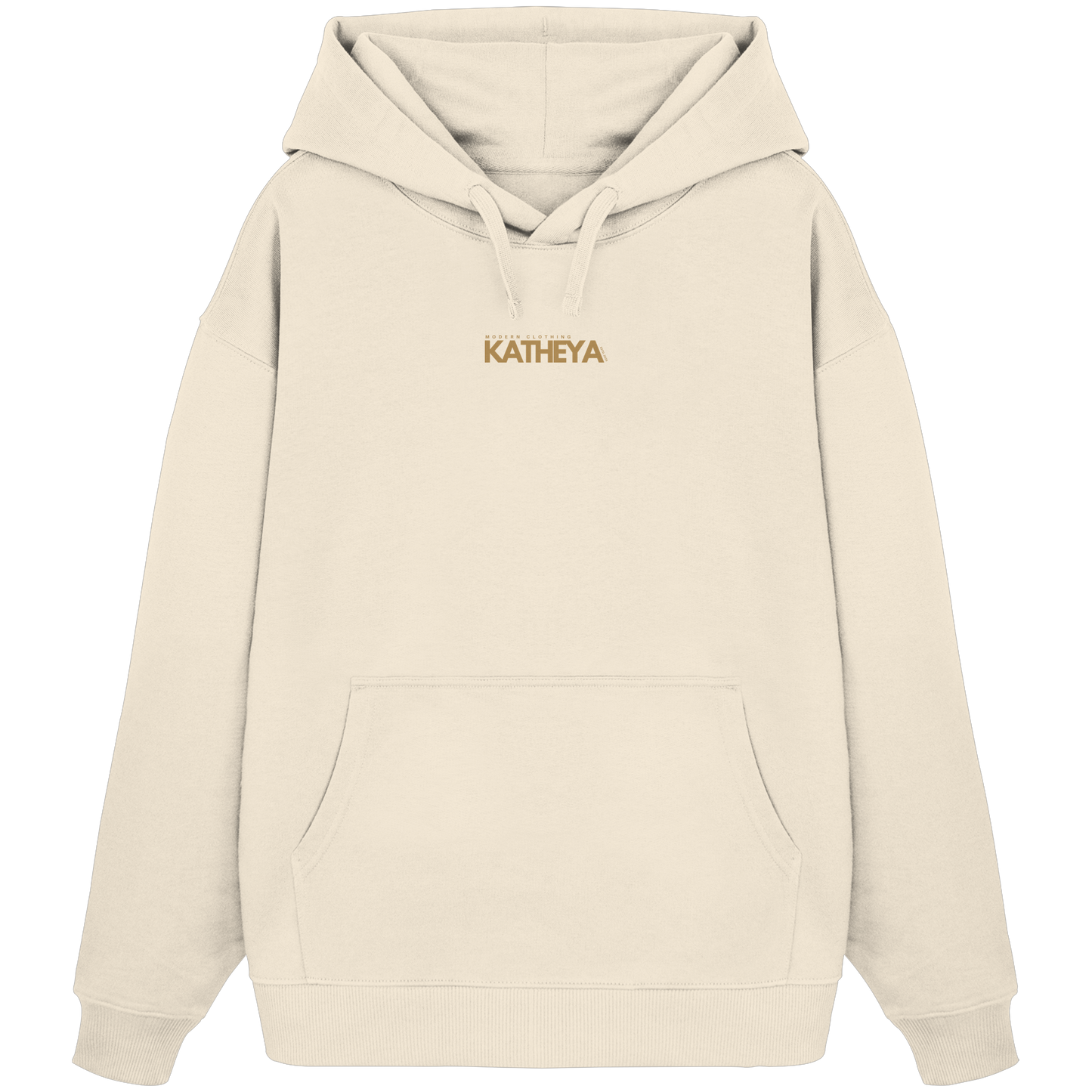 KATHEYA-Gold Hoodie - Organic Oversize Hoodie