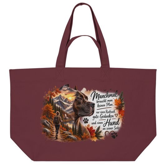 Amstaff- Liebe - Organic Shopping-Bag