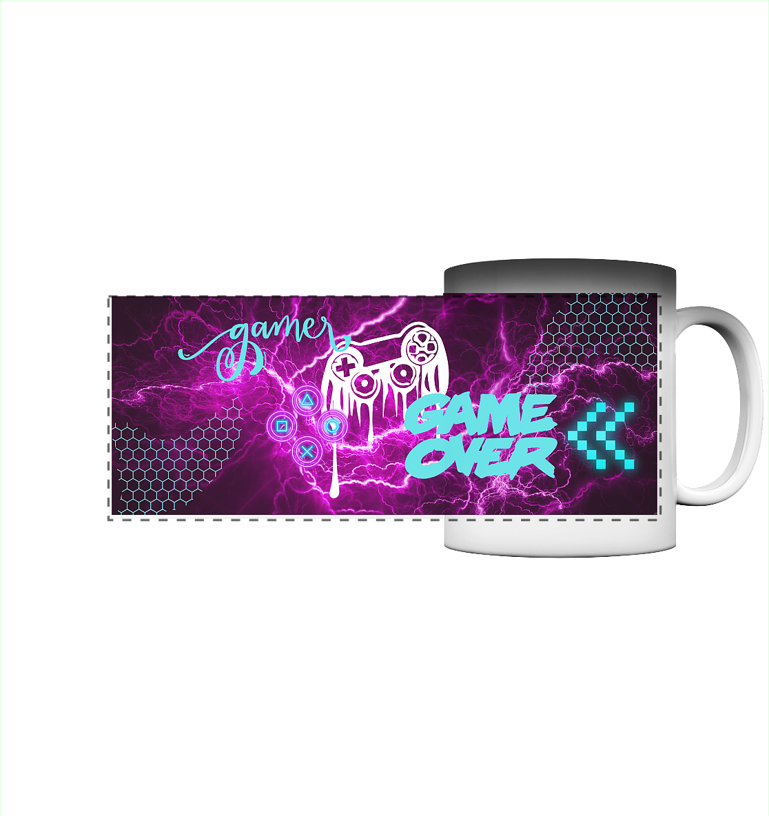 Gamer Girl - Panorama Magic Mug