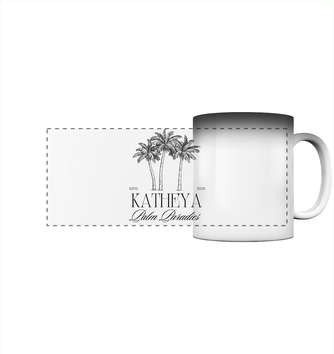 Palm Paradies - Panorama Magic Mug