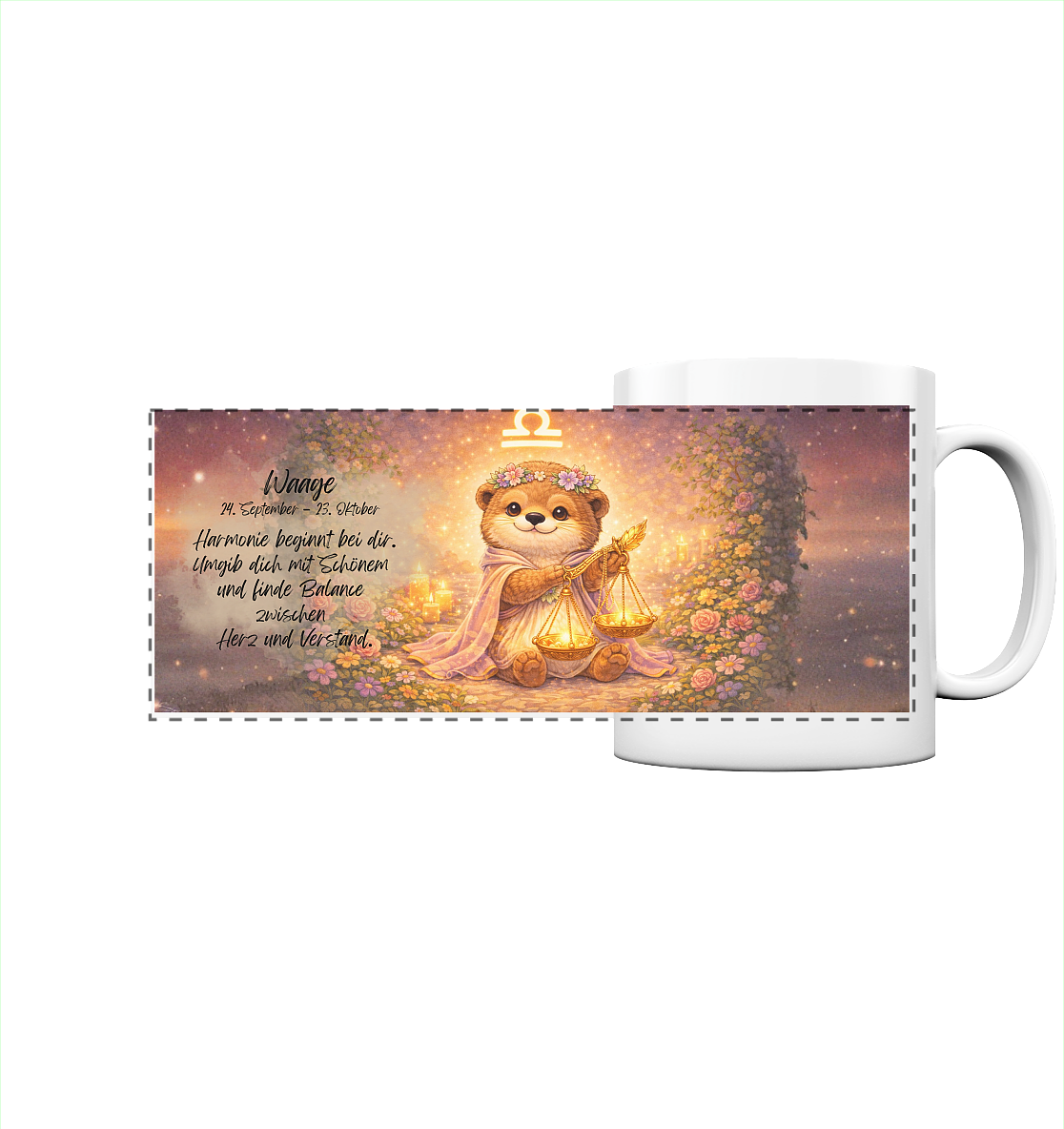 Horoskop Tasse - Waage - Panorama Tasse