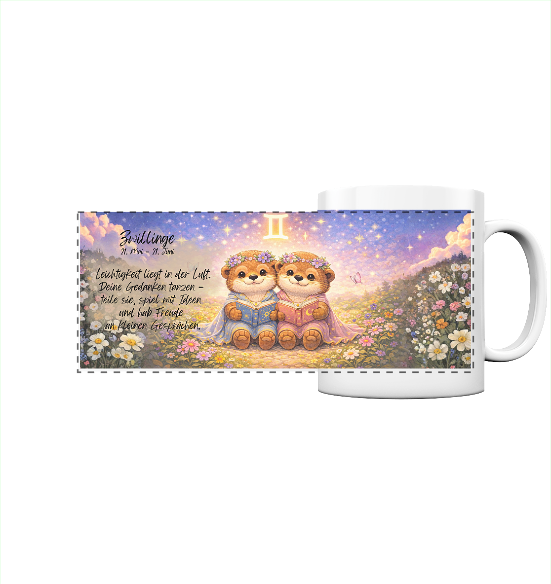 Horoskop Tasse - Zwillinge - Panorama Tasse