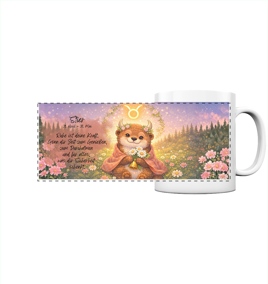 Horoskop Tassen - Stier - Panorama Tasse