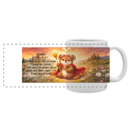 Horoskop Tassen - Widder - Panorama Tasse