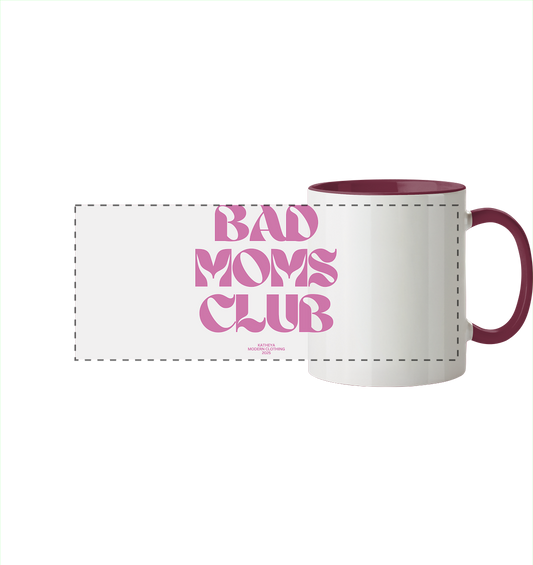 Bad Moms Club - Panorama Tasse zweifarbig
