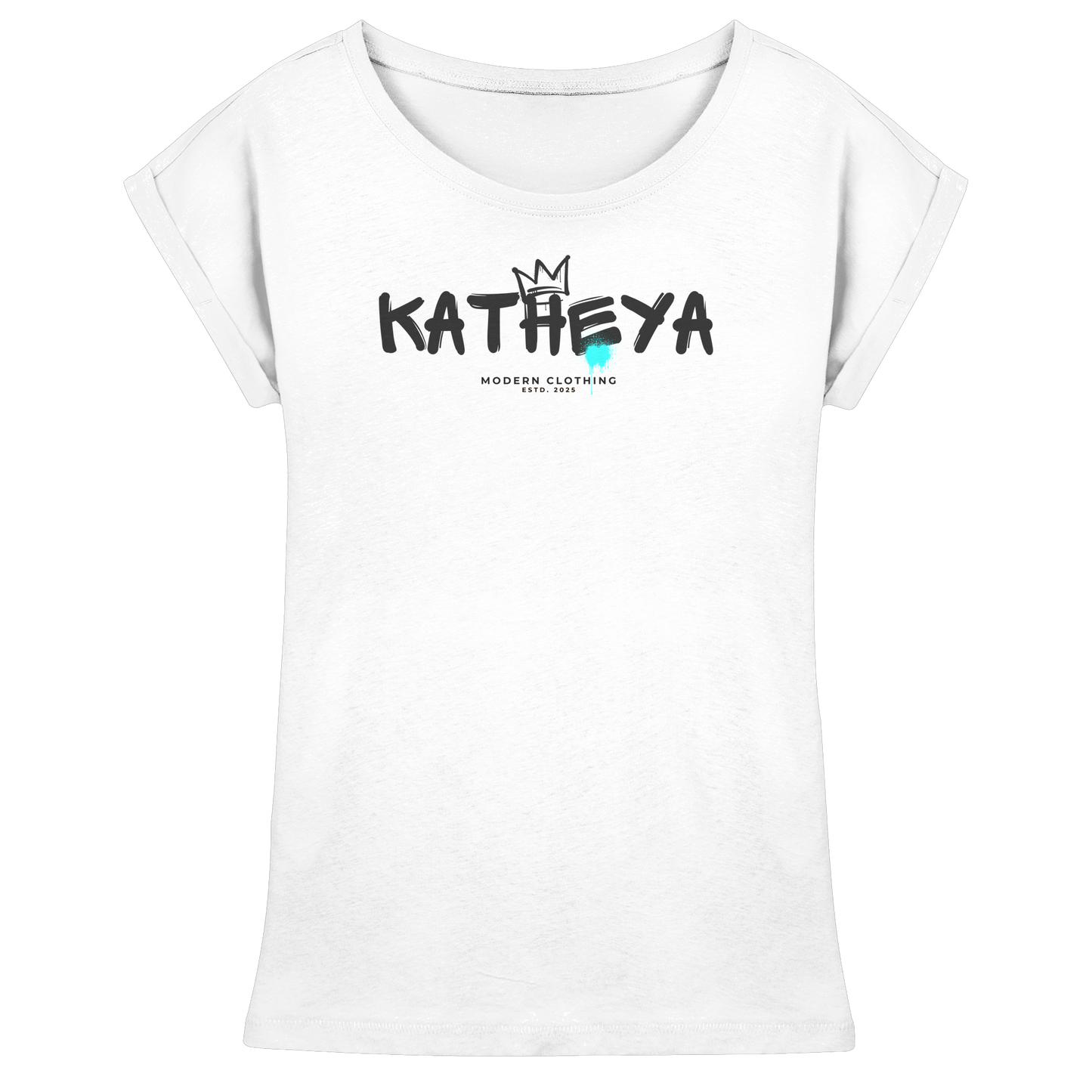 KATHEYA - Womens Extended Shoulder T-Shirt