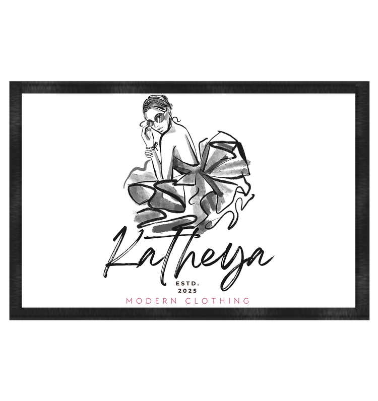 Fußmatte-Katheya-Kaligraphie