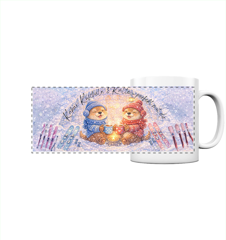 Kuschelige Otter-Winterwelt