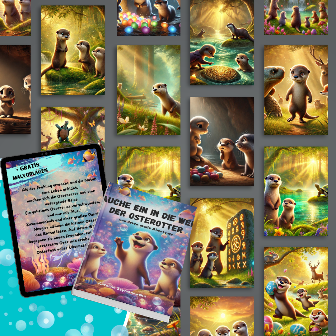 Tauche ein in die zauberhafte Welt der Osterotter! 🦦🐣
