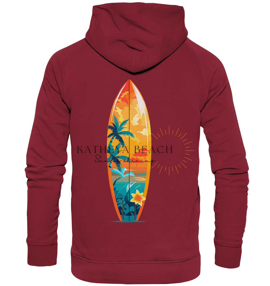 KATHEYA BEACH - Basic Unisex Hoodie
