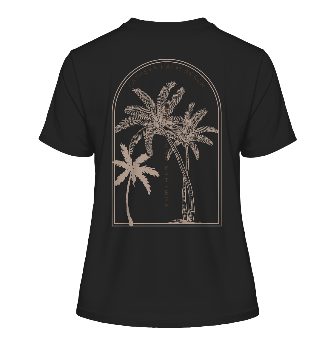 Katheya - Palm Bogen - Fitted Ladies Organic Shirt