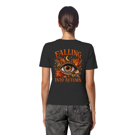 Herbst Auge  - Fitted Ladies Organic Shirt