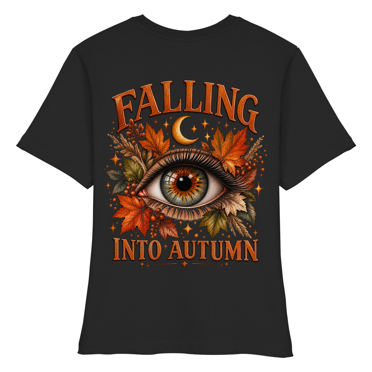 Herbst Auge  - Fitted Ladies Organic Shirt