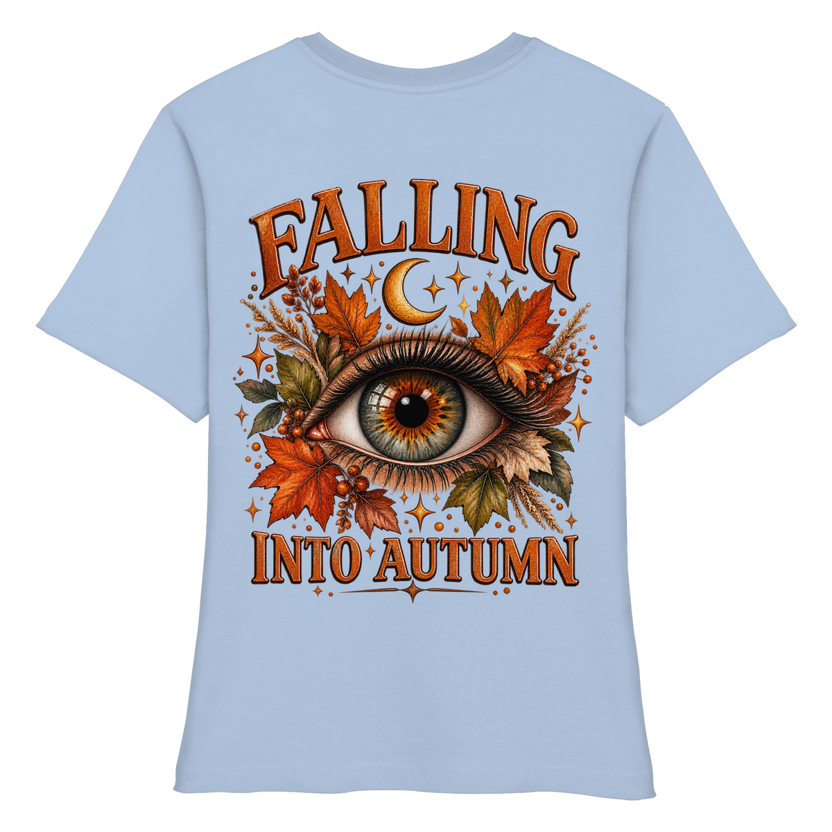 Herbst Auge  - Fitted Ladies Organic Shirt