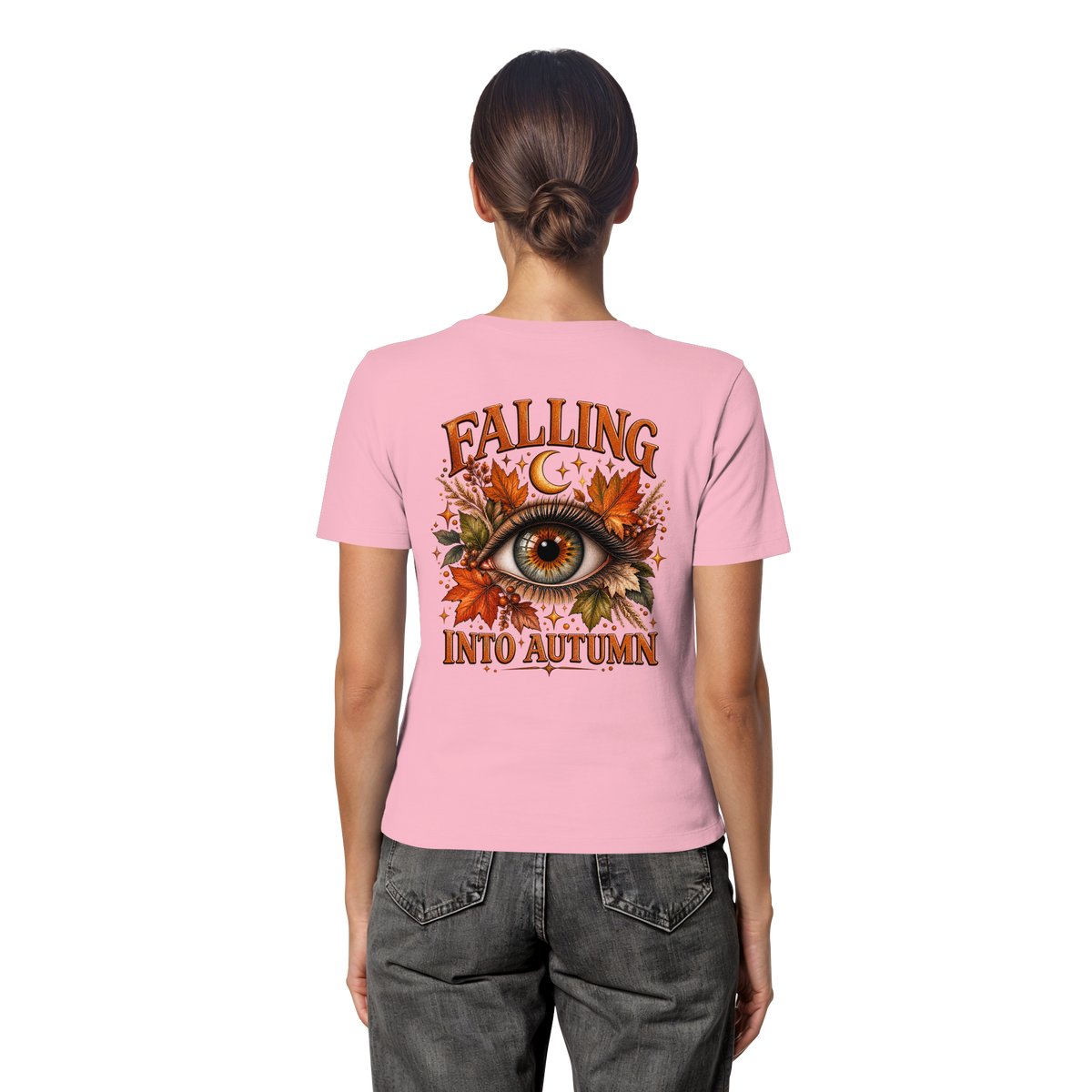 Herbst Auge  - Fitted Ladies Organic Shirt