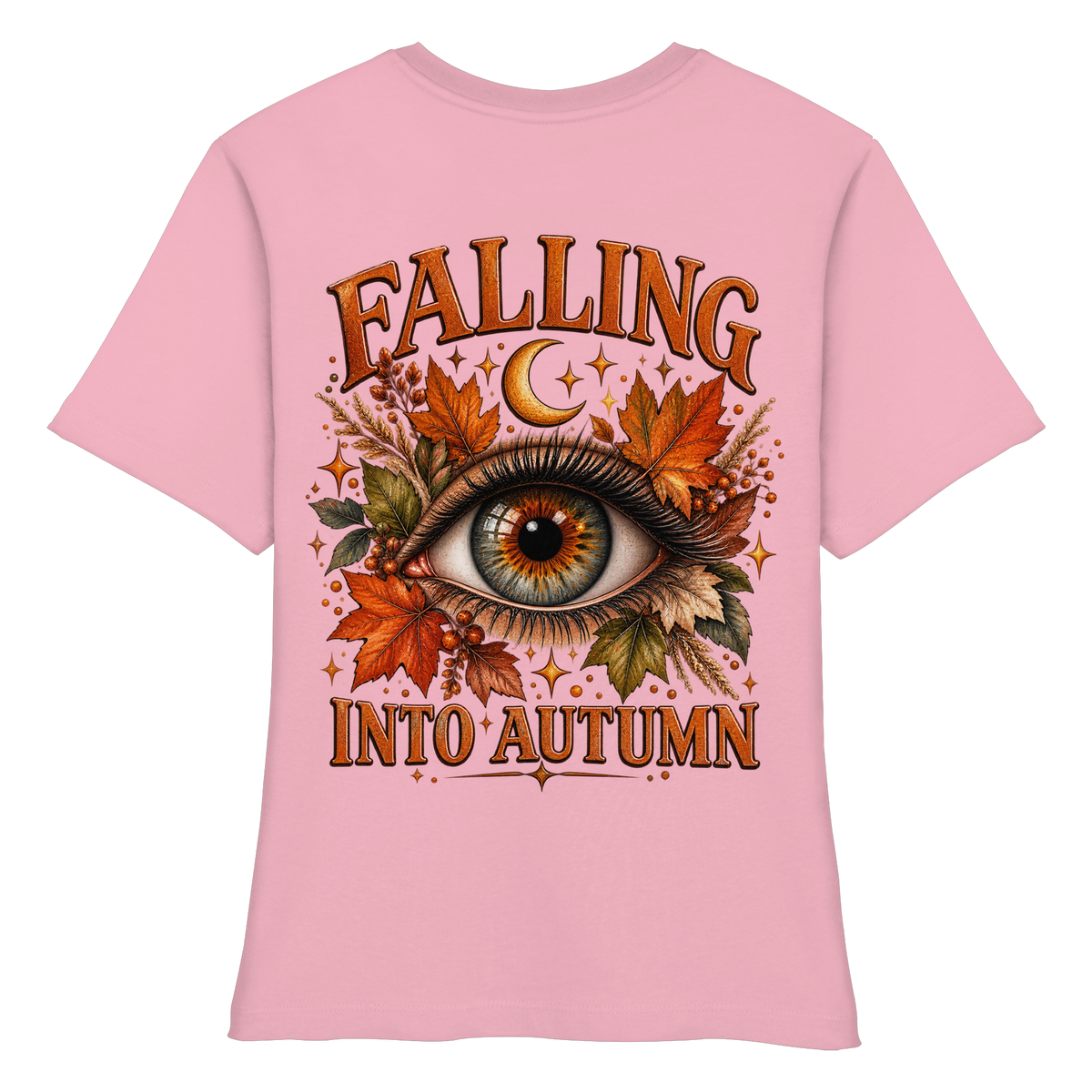 Herbst Auge  - Fitted Ladies Organic Shirt