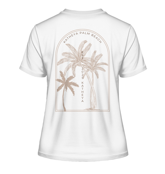 Katheya - Palm Bogen - Fitted Ladies Organic Shirt