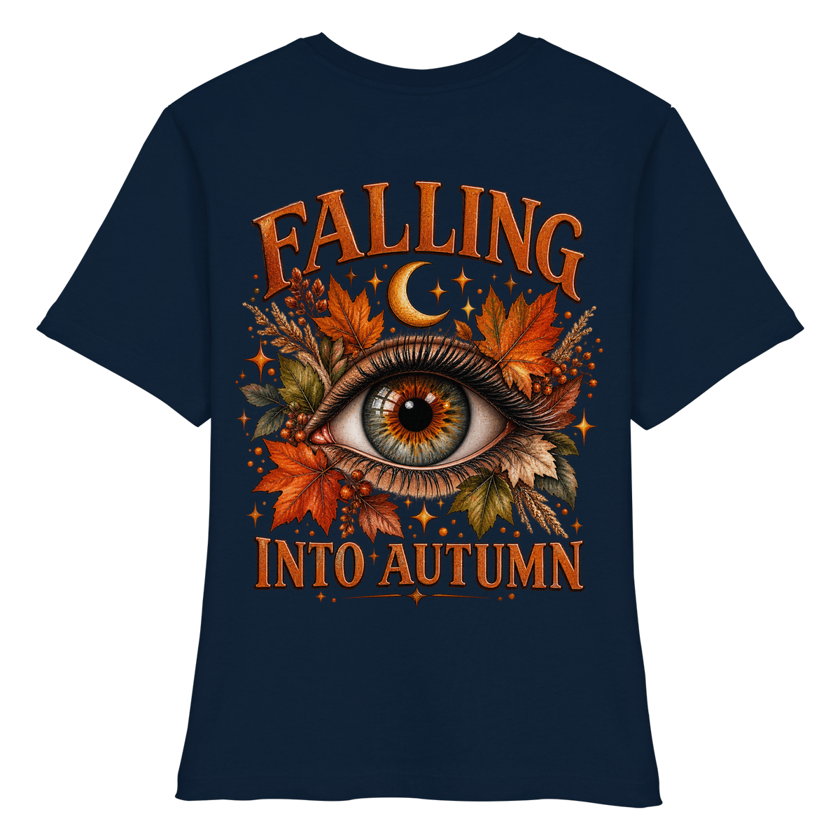 Herbst Auge  - Fitted Ladies Organic Shirt