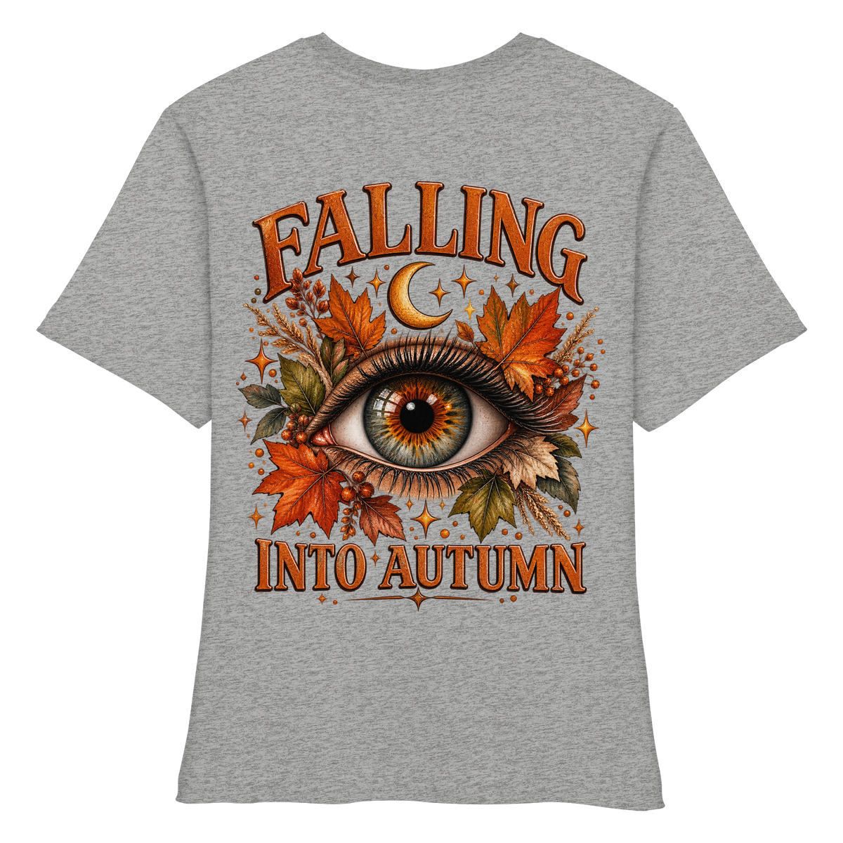 Herbst Auge  - Fitted Ladies Organic Shirt
