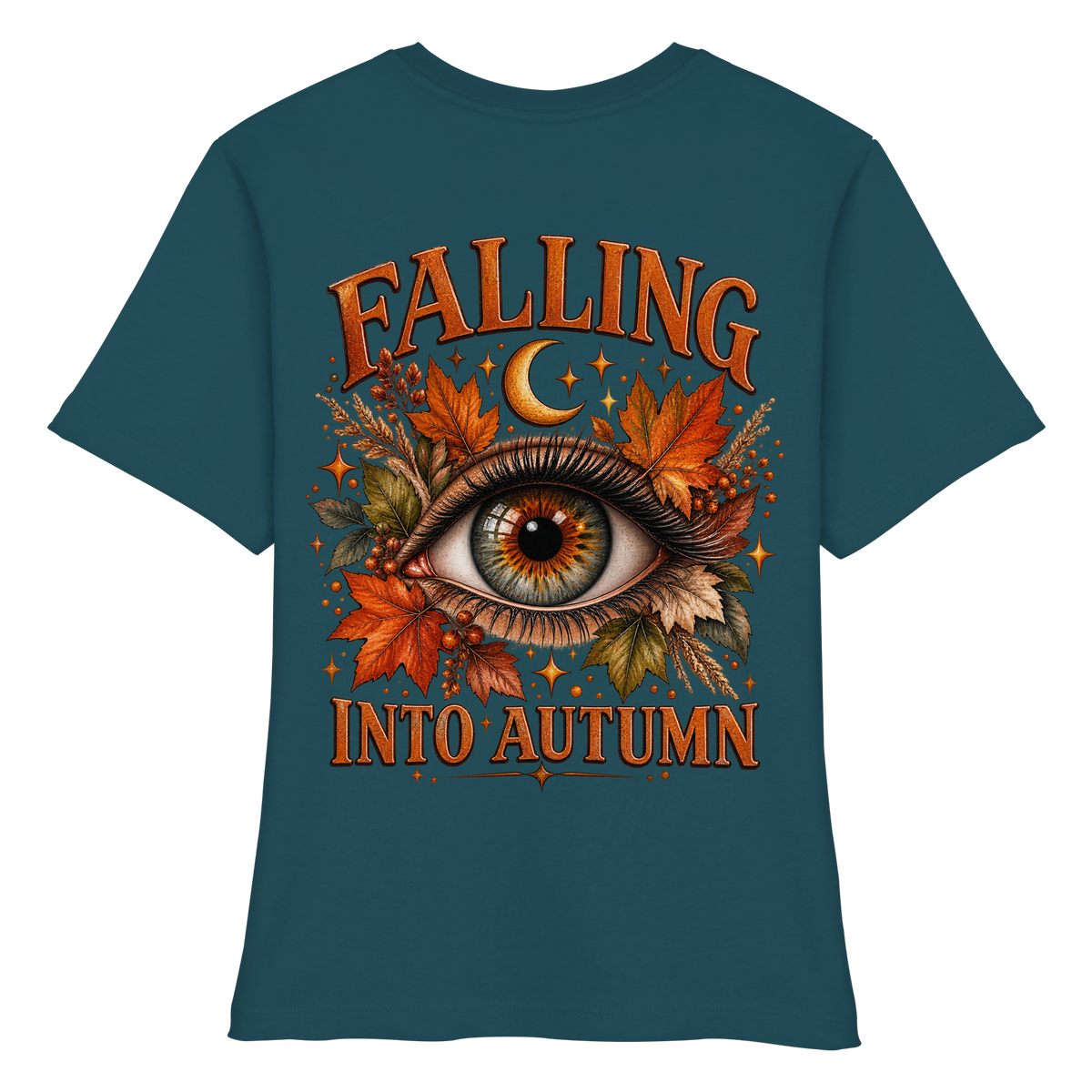 Herbst Auge  - Fitted Ladies Organic Shirt