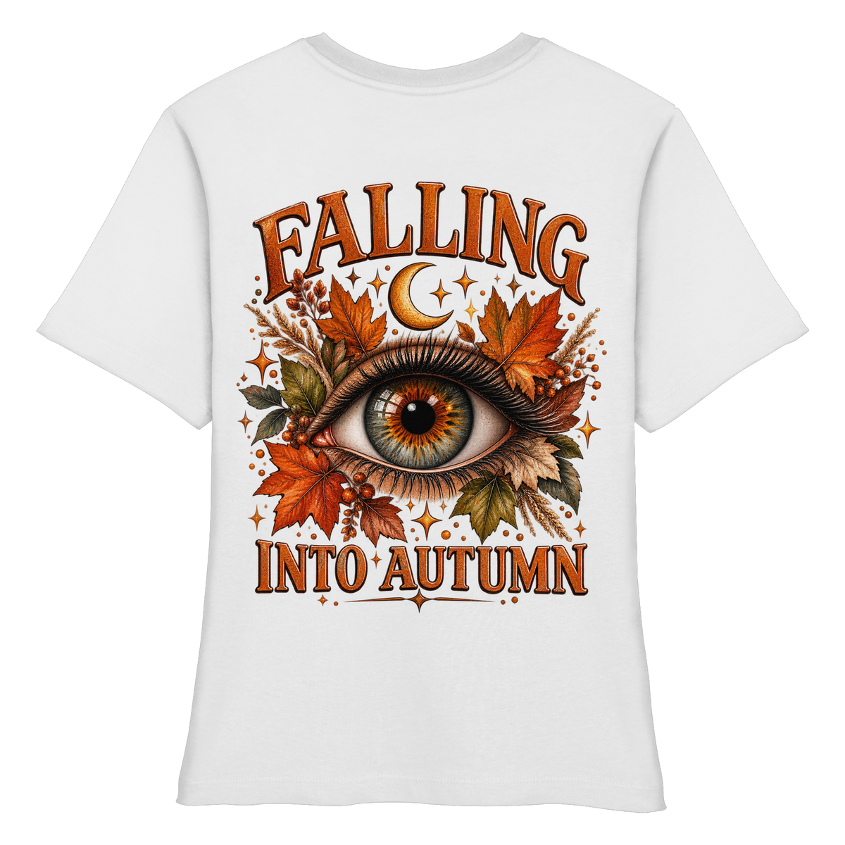 Herbst Auge  - Fitted Ladies Organic Shirt