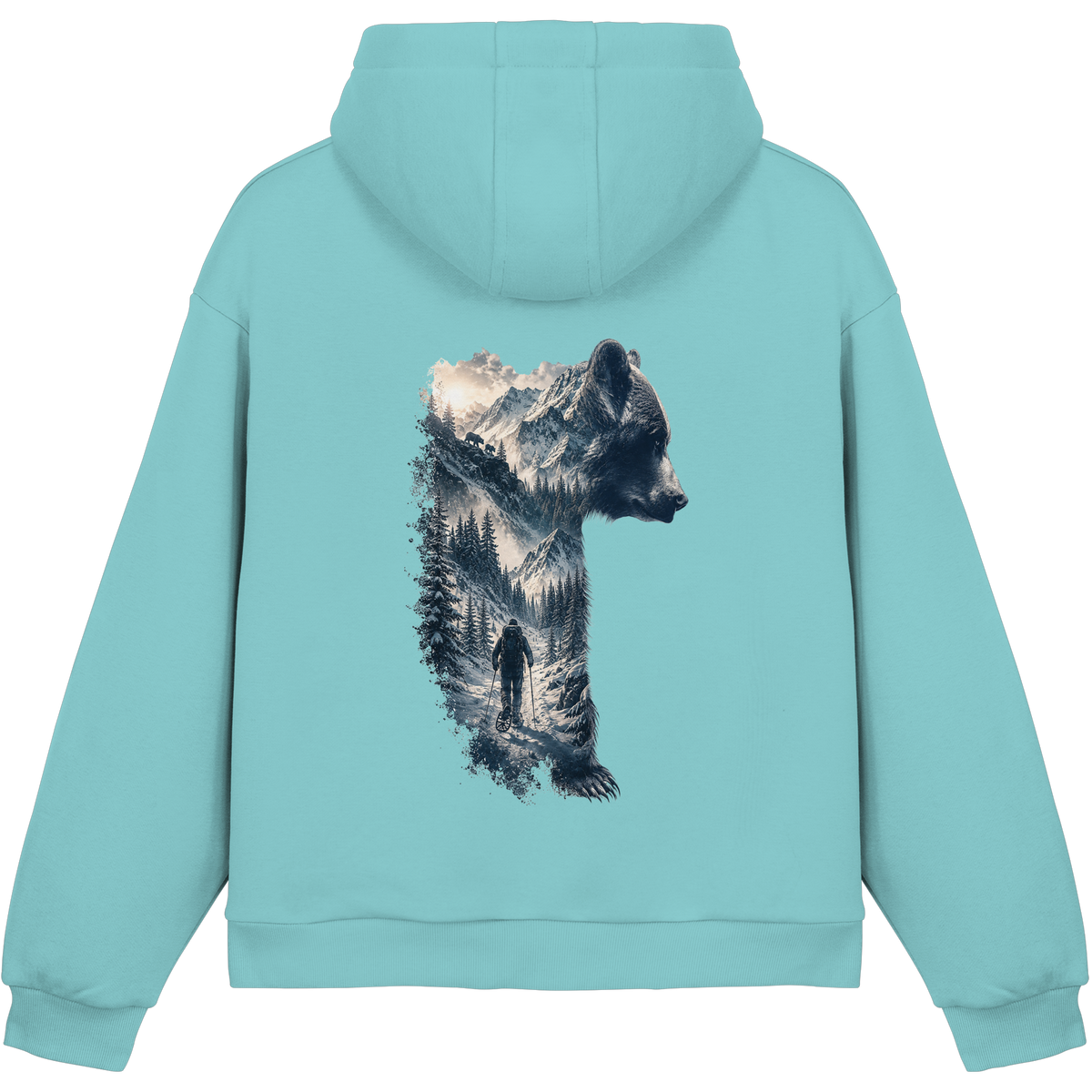 Ice Bär - Fluffy Boxcut Hoodie