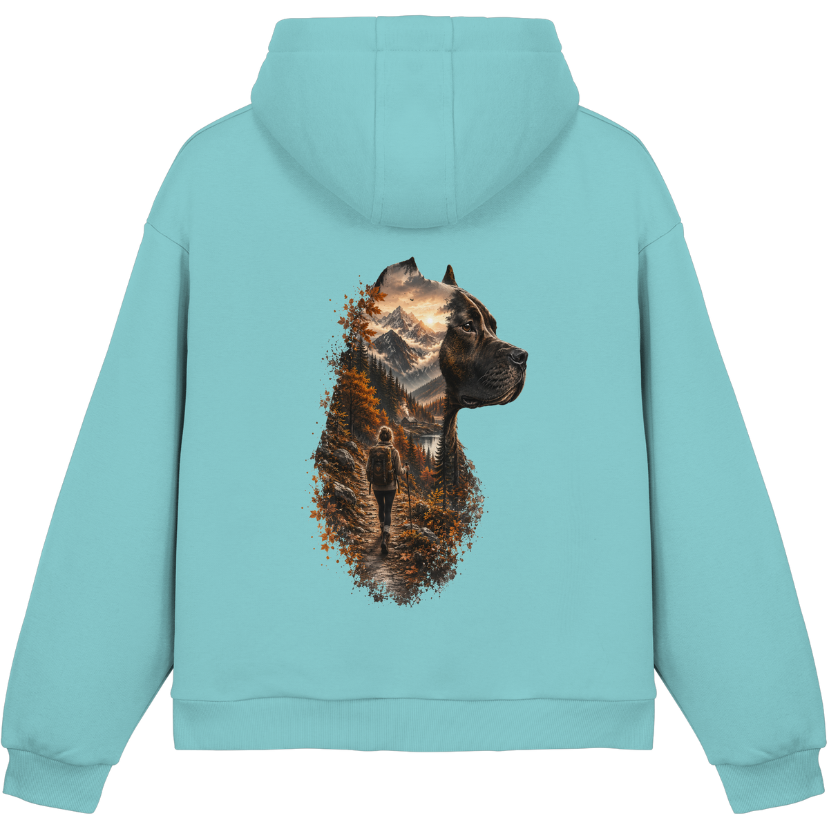 Dog Mountain - Fluffy Boxcut Hoodie