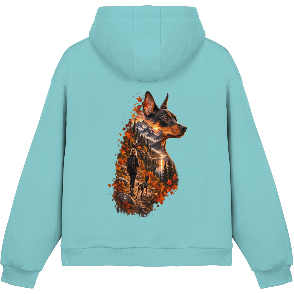 Daisy  - Fluffy Boxcut Hoodie