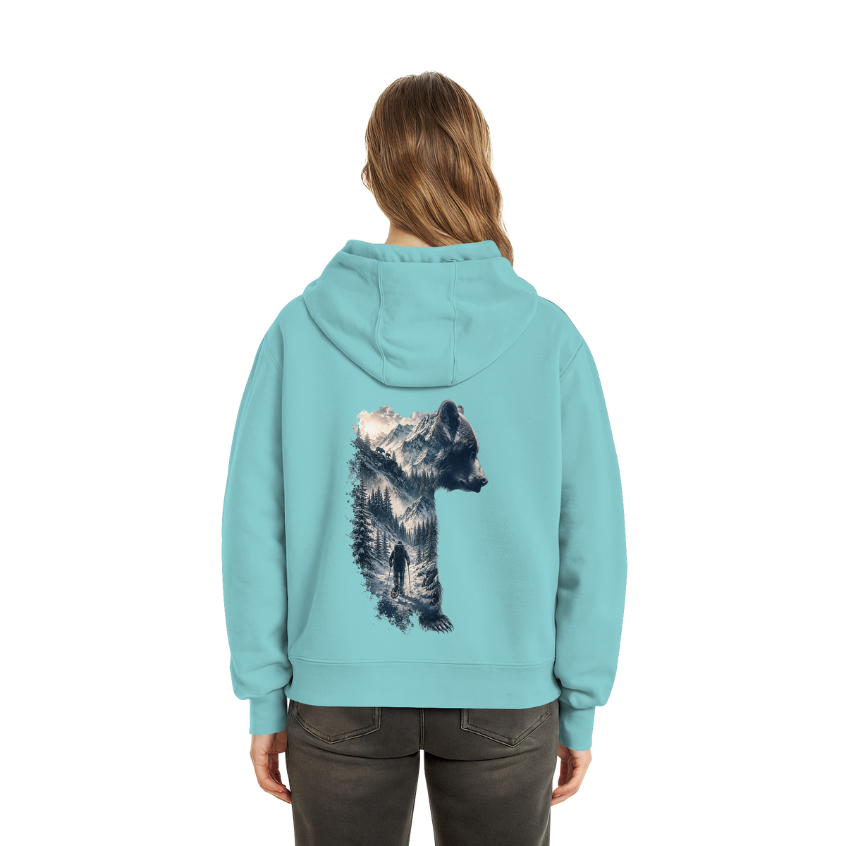 Ice Bär - Fluffy Boxcut Hoodie
