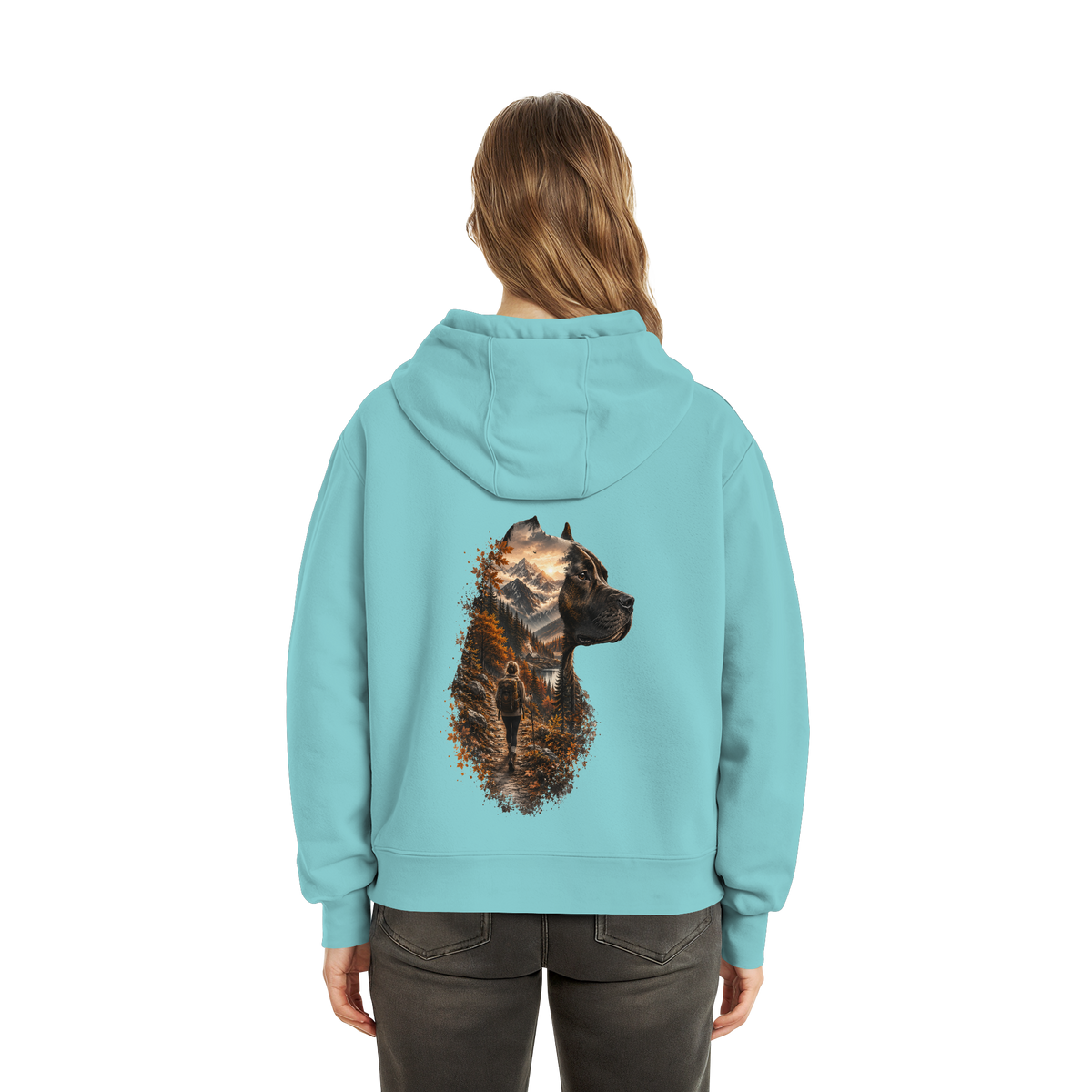 Dog Mountain - Fluffy Boxcut Hoodie