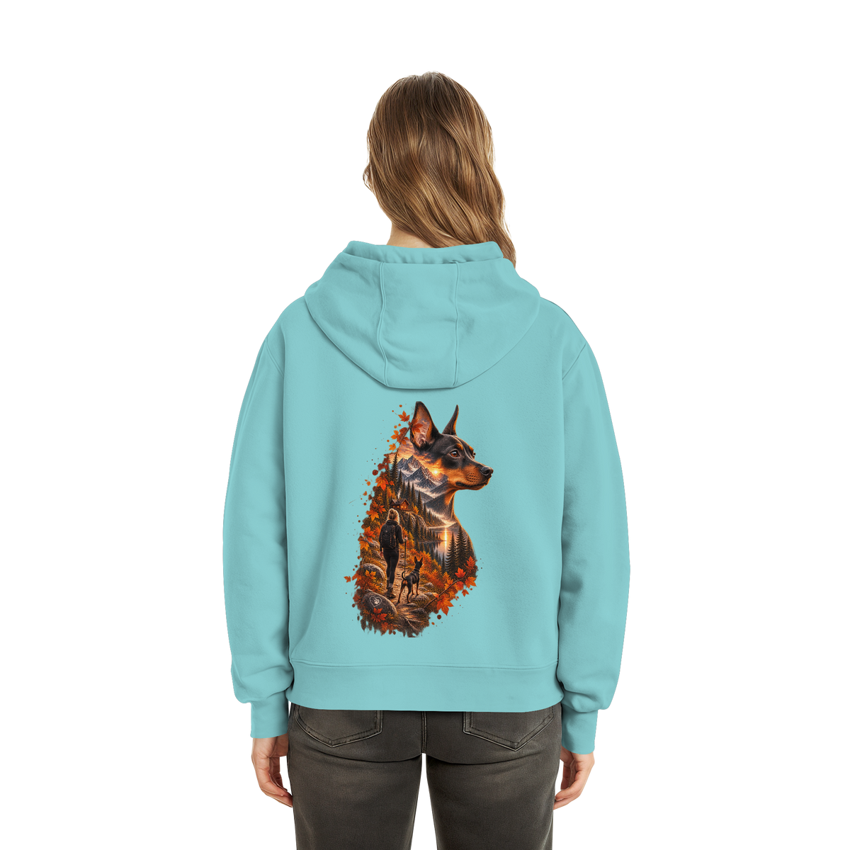 Daisy  - Fluffy Boxcut Hoodie