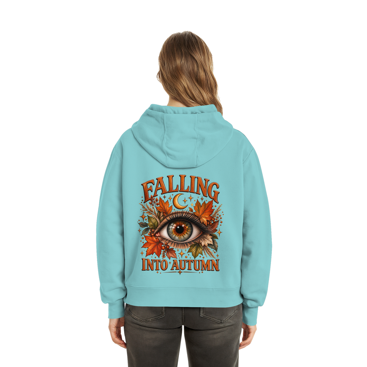 Herbst Auge  - Fluffy Boxcut Hoodie