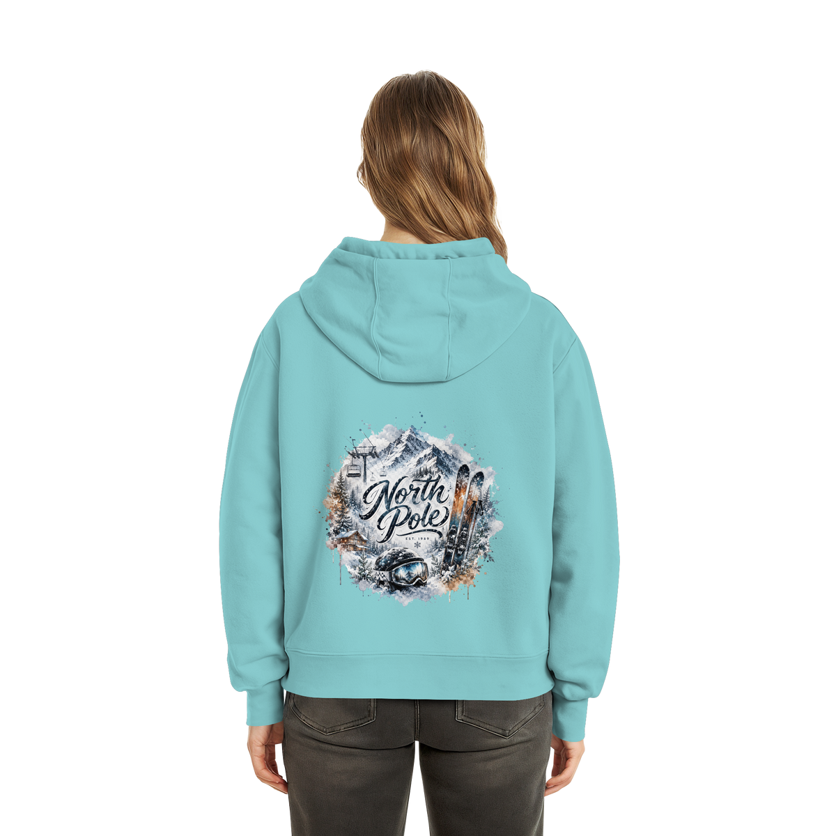 North Pole - Fluffy Boxcut Hoodie