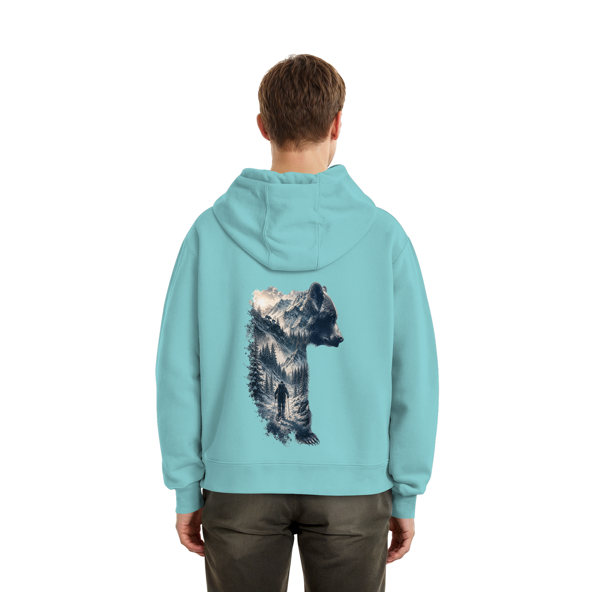 Ice Bär - Fluffy Boxcut Hoodie
