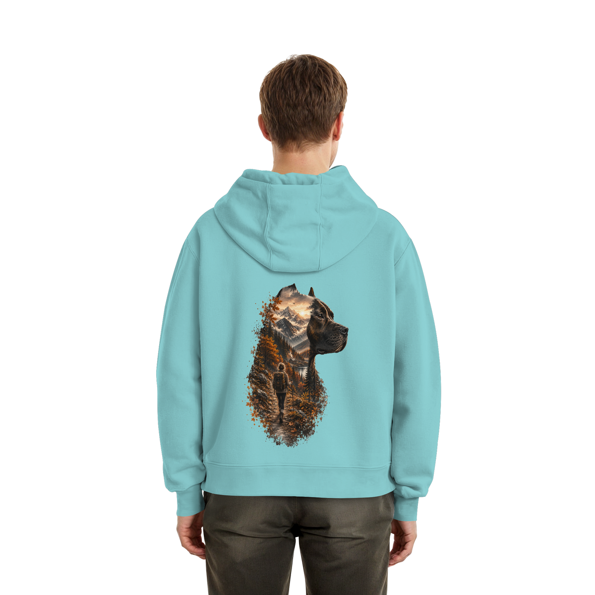Dog Mountain - Fluffy Boxcut Hoodie