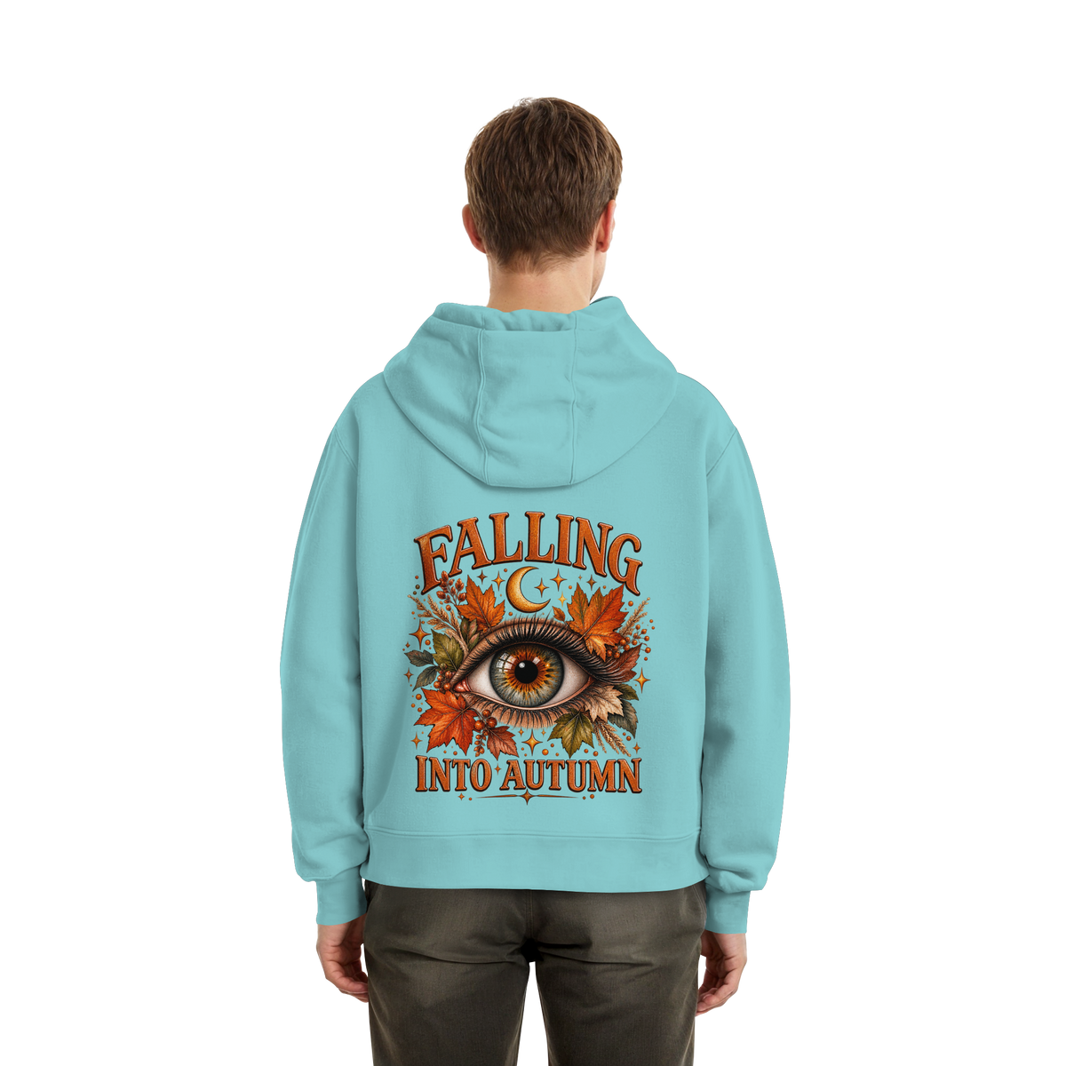 Herbst Auge  - Fluffy Boxcut Hoodie