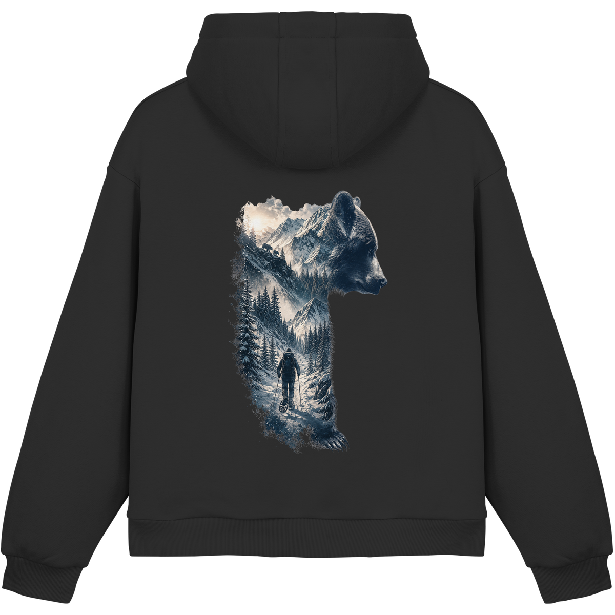 Ice Bär - Fluffy Boxcut Hoodie
