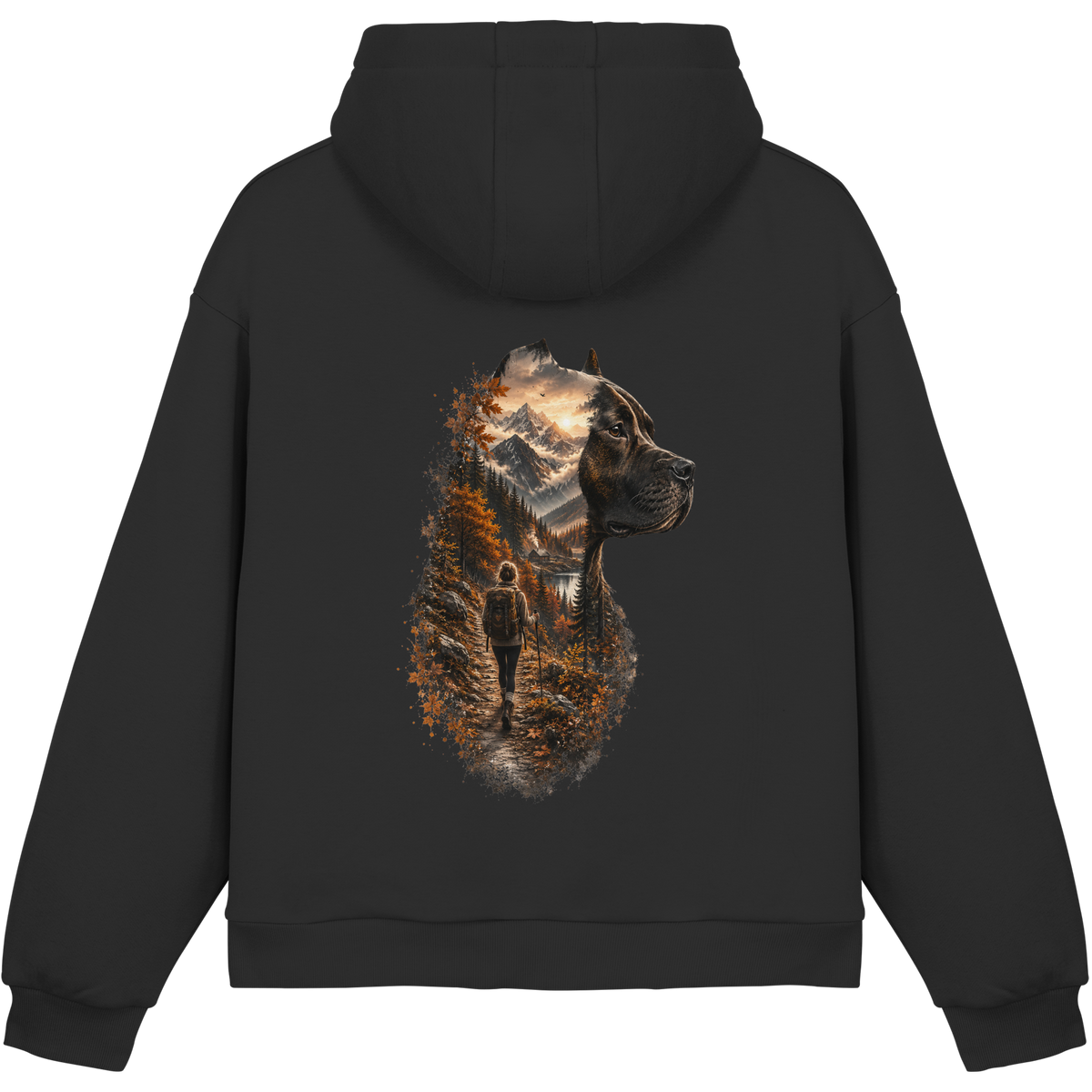Dog Mountain - Fluffy Boxcut Hoodie