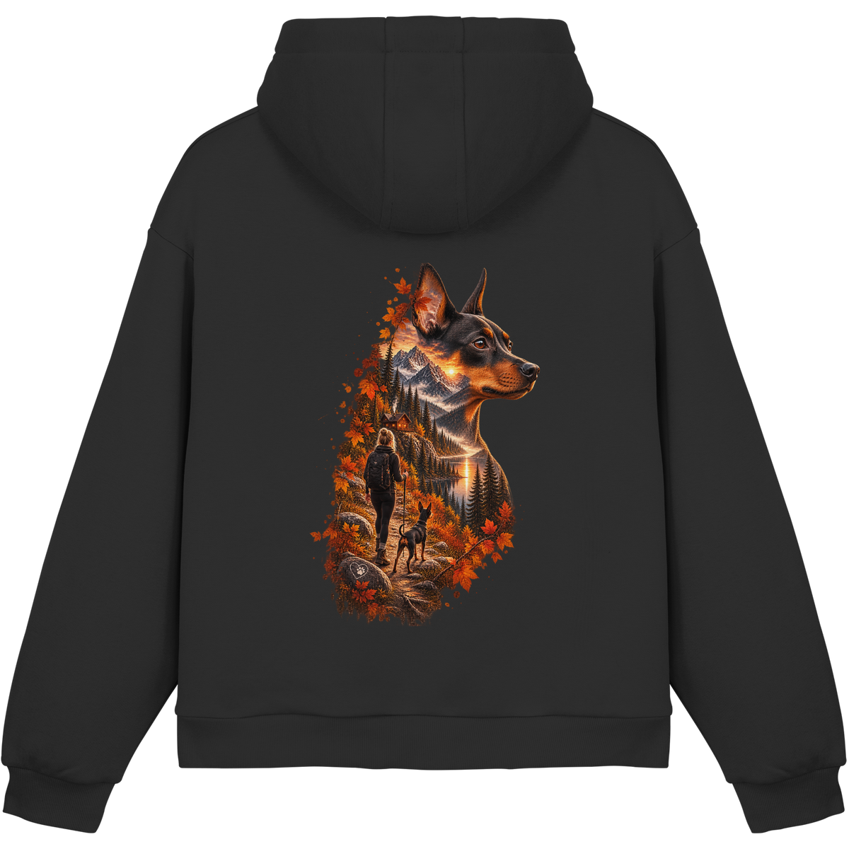 Daisy  - Fluffy Boxcut Hoodie