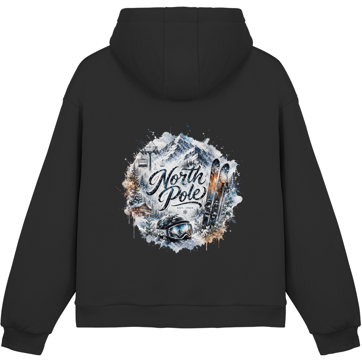 North Pole - Fluffy Boxcut Hoodie