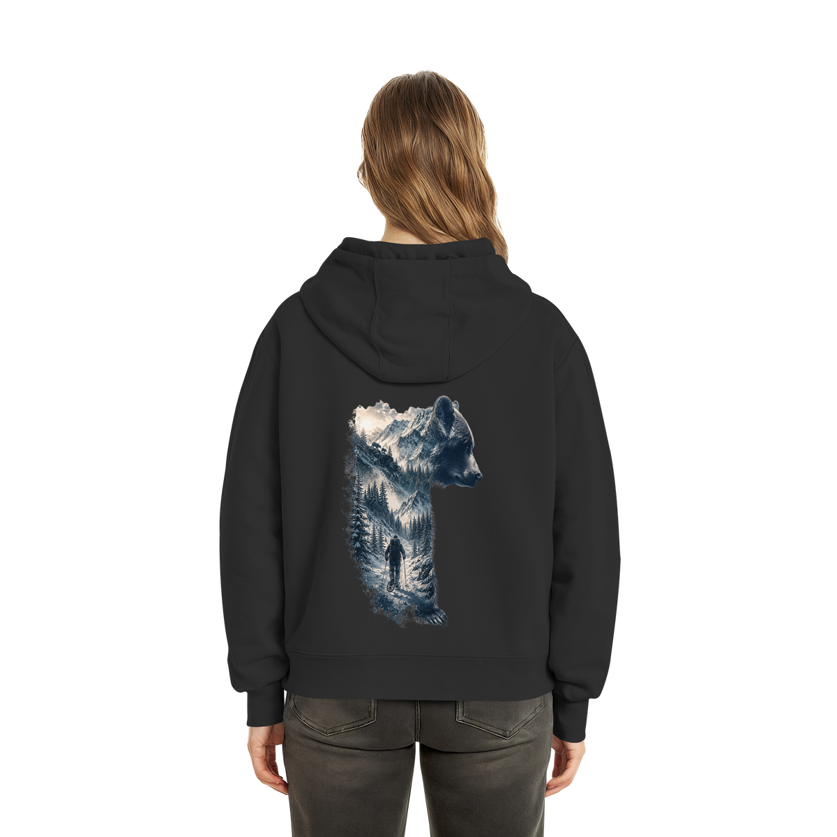 Ice Bär - Fluffy Boxcut Hoodie