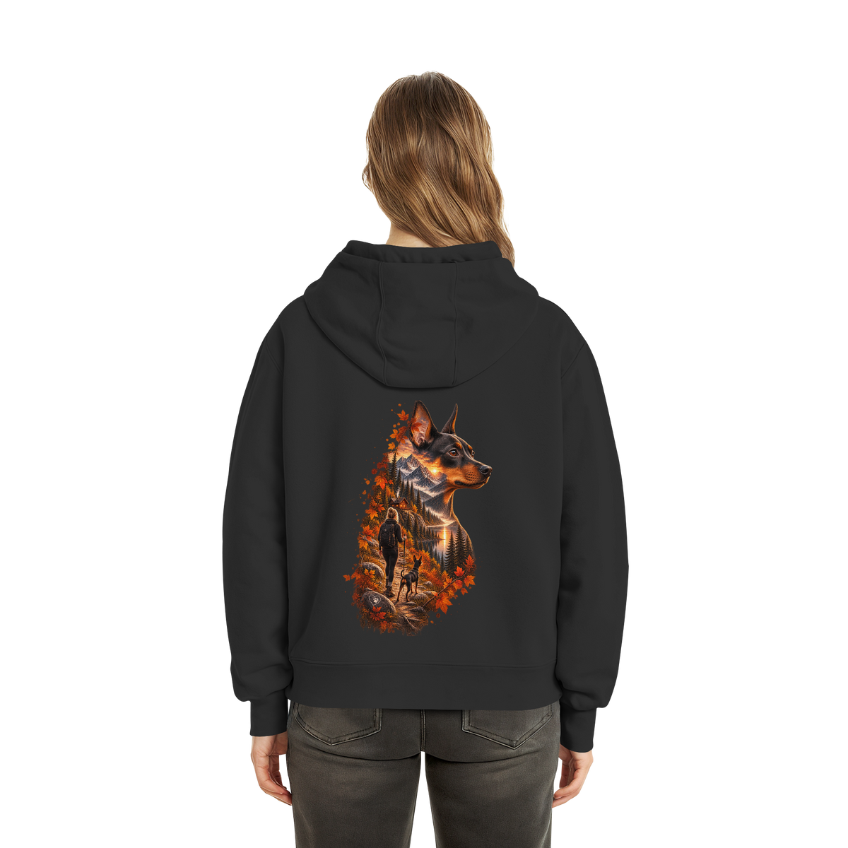 Daisy  - Fluffy Boxcut Hoodie